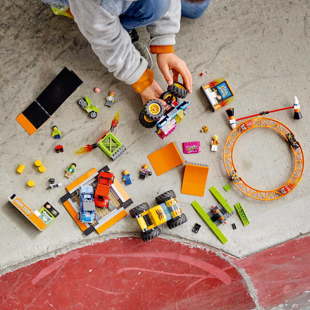 Lego City Stunt Show Arena Lekolar Danmark